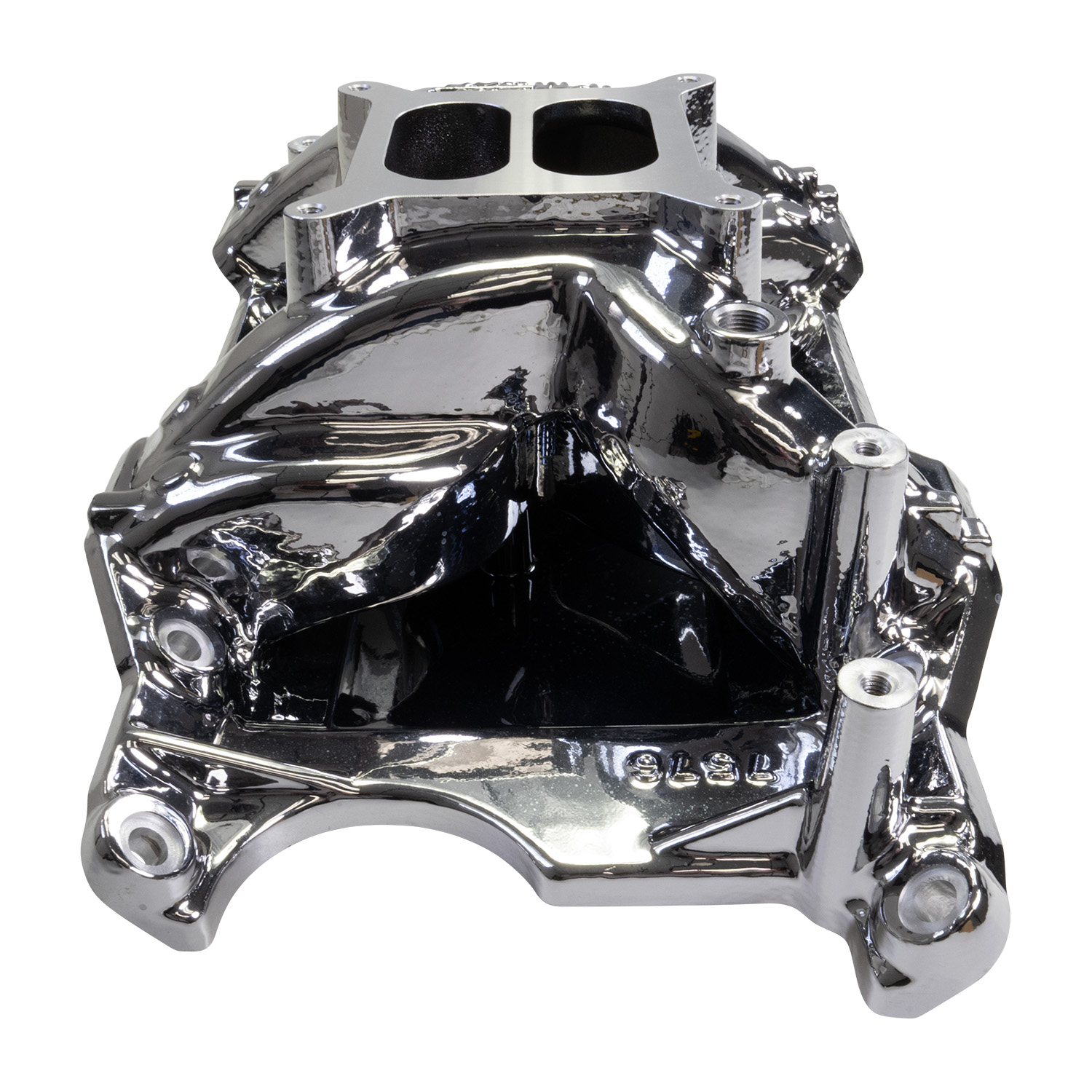 Edelbrock 7576-CP RPM Air-Gap Small Block Chrysler Intake Manifold - Chrome Plasma